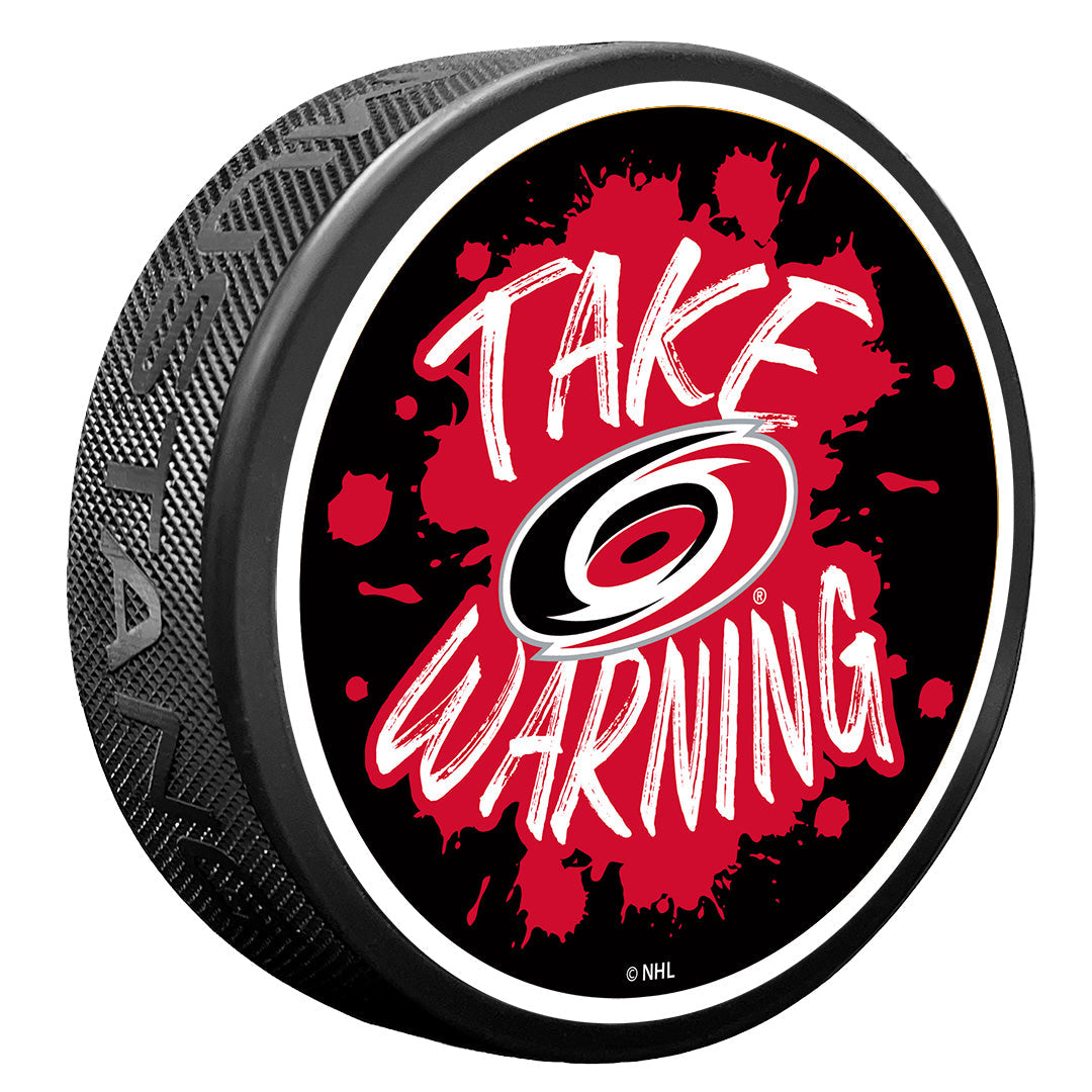 Carolina Hurricanes Puck Slogan Hockey Hall of Fame Hockey Hall of Fame Store