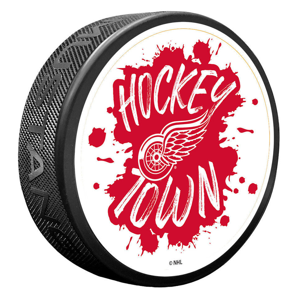 Detroit Red Wings Puck | Slogan