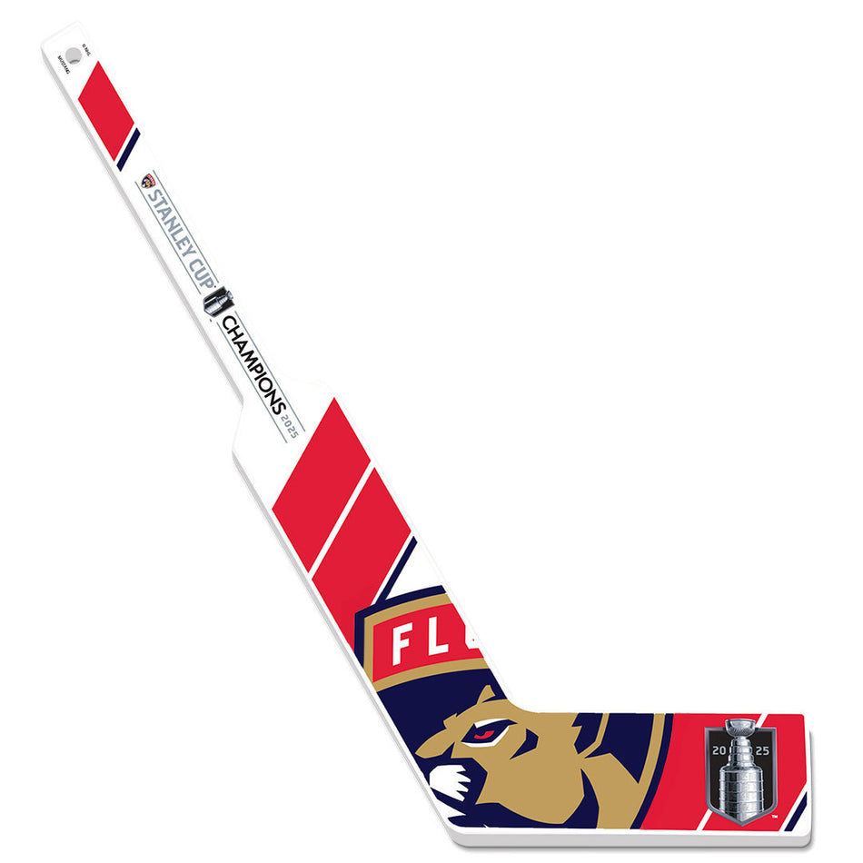 Florida Panthers Stanley Cup Champs Wood Goalie Stick