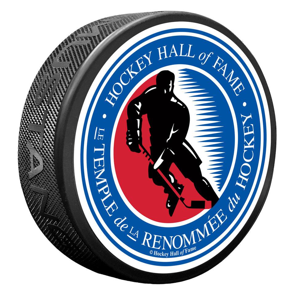 Hockey Hall of Fame Puck | Primary Logo