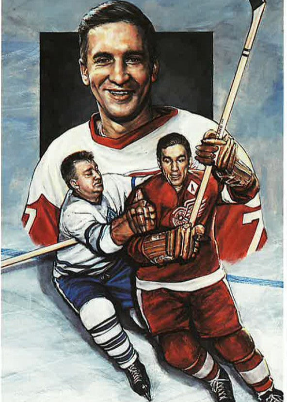 Legends of Hockey | Collectors Card | Ted Lindsay – Hockey Hall of