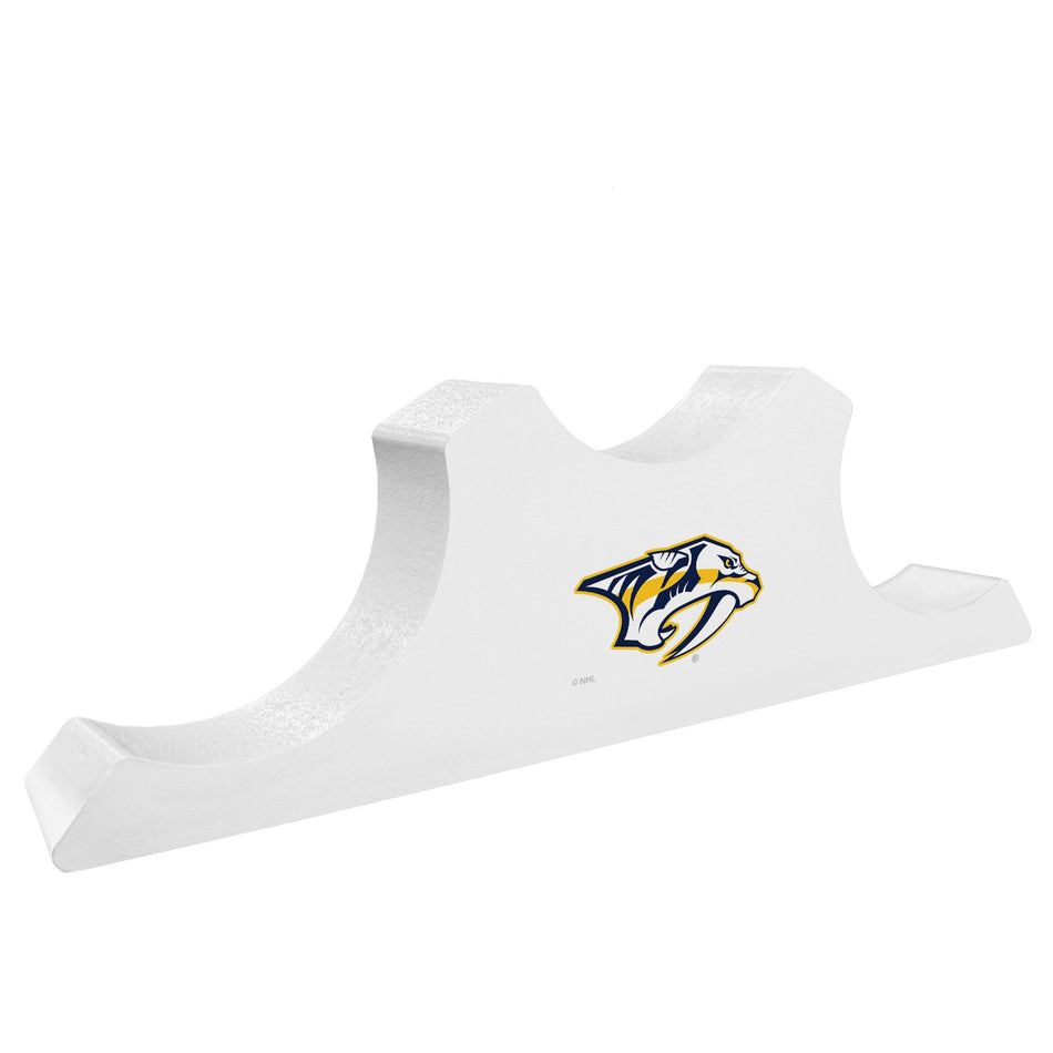 Nashville Predators - Wood 3 Puck Podium