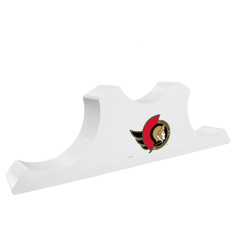 Ottawa Senators - Wood 3 Puck Podium