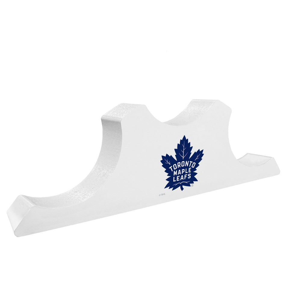 Toronto Maple Leafs - Wood 3 Puck Podium