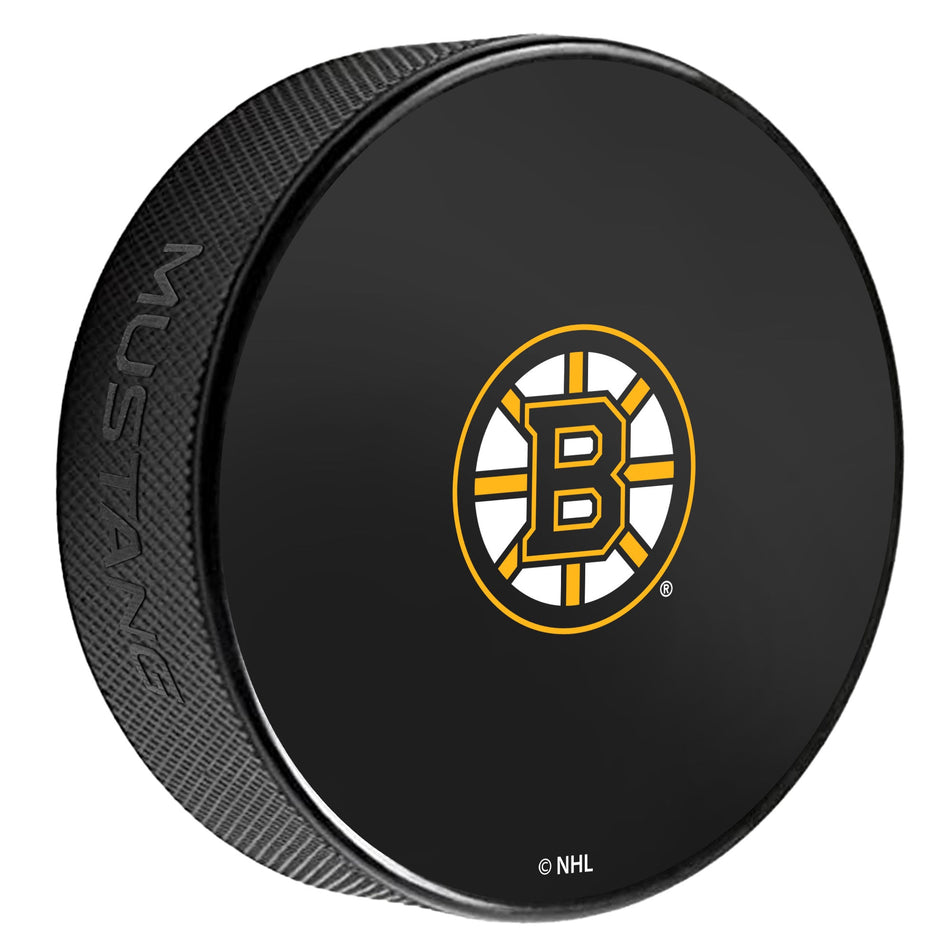 Boston Bruins Puck | Printed Autograph