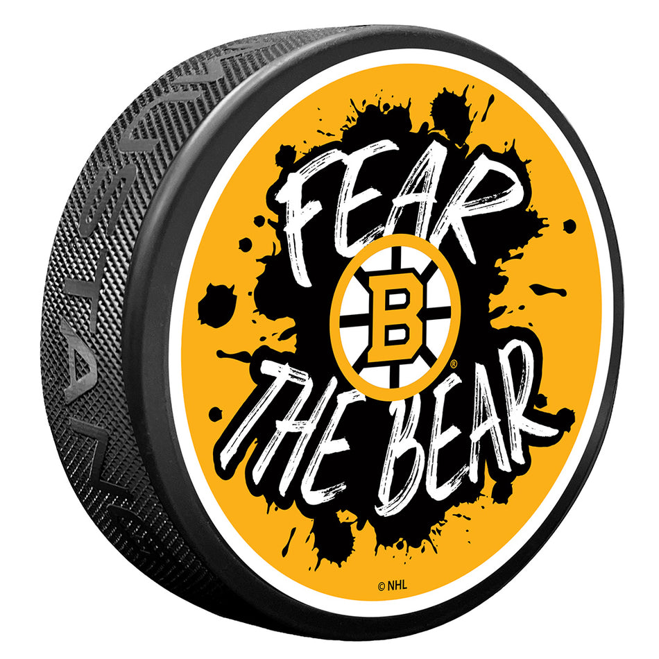 Boston Bruins Puck | Slogan