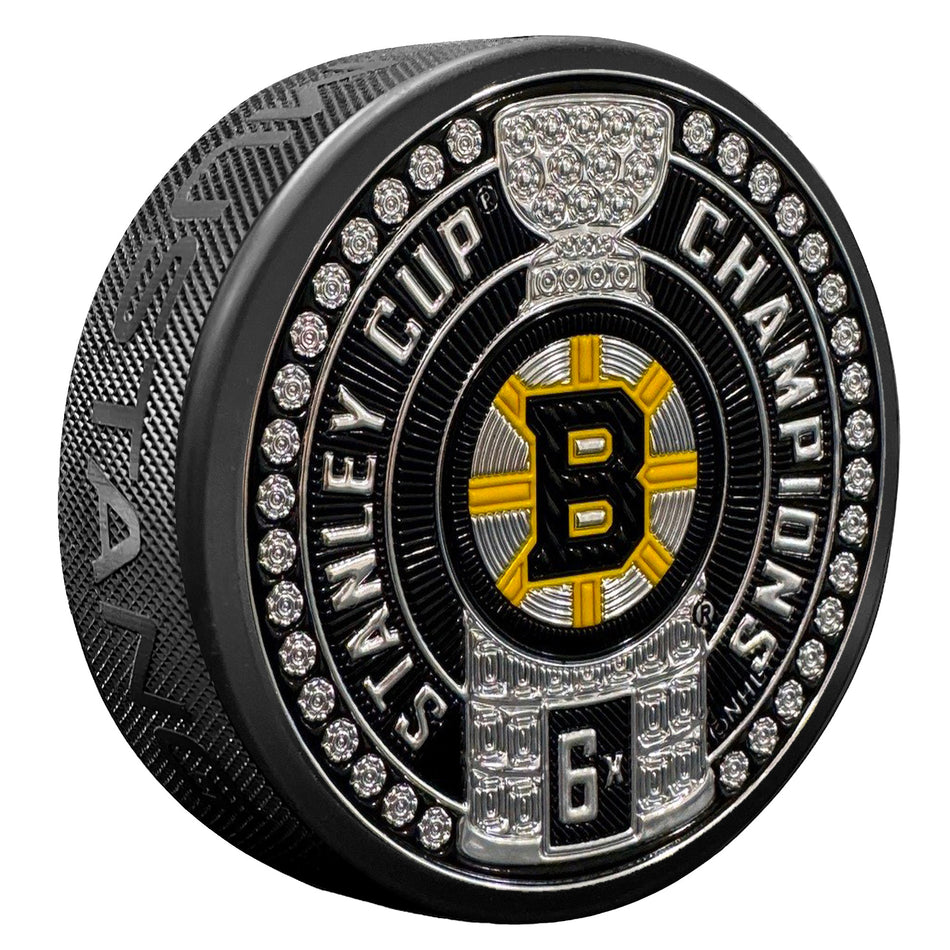Boston Bruins Stanley Cup Dynasty Puck Design Trimflexx