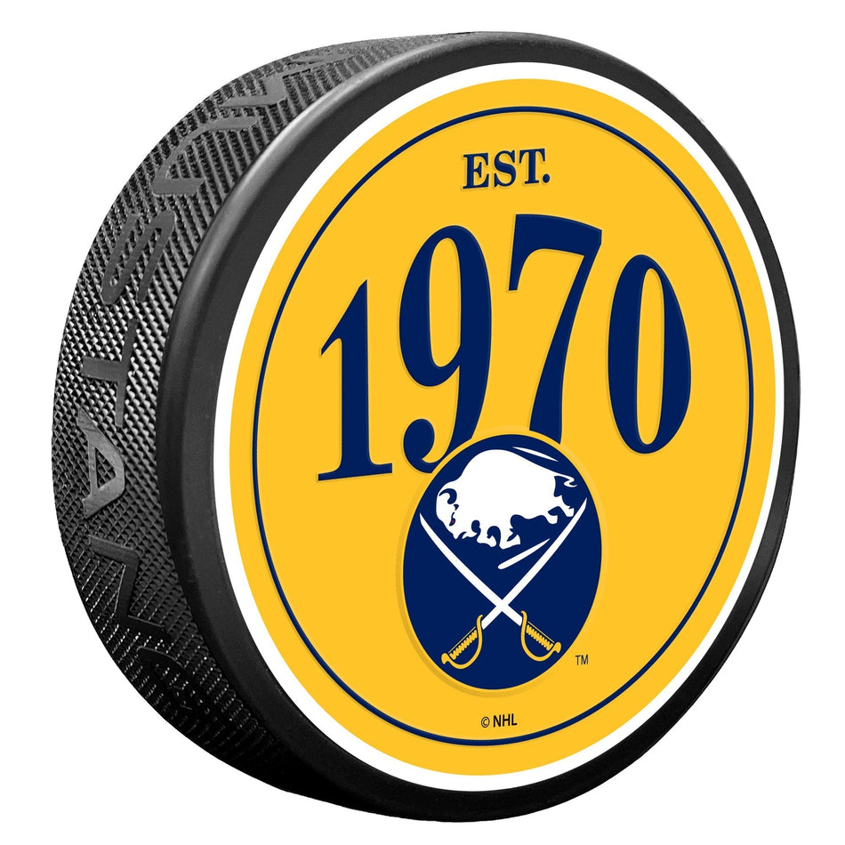 Buffalo Sabres Puck - Founding Year