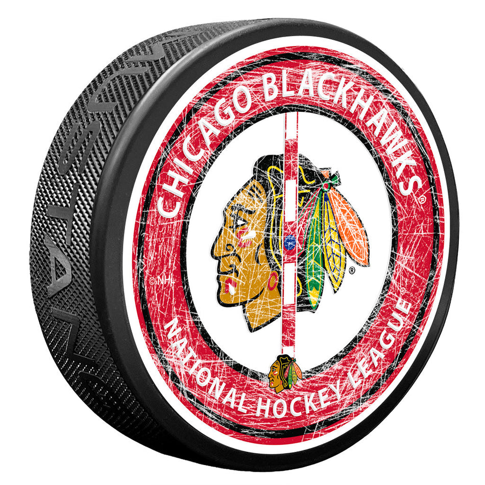 Chicago Blackhawks Puck | Center Ice