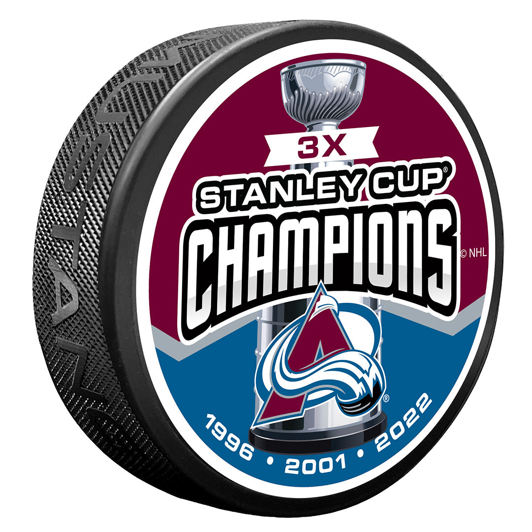 Colorado Avalanche Puck TIME CHAMPS - Main Image