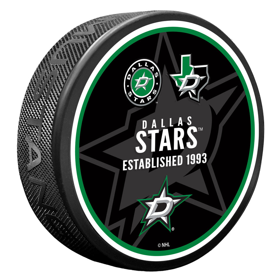 Dallas Stars Puck - Heritage