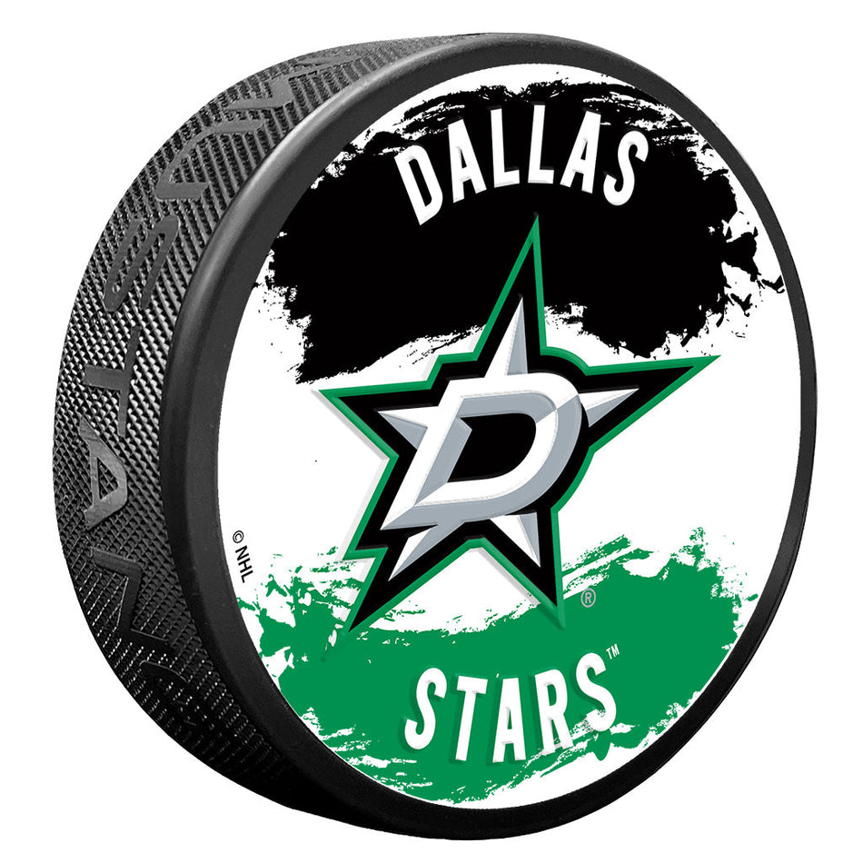 Dallas Stars Puck - Splash