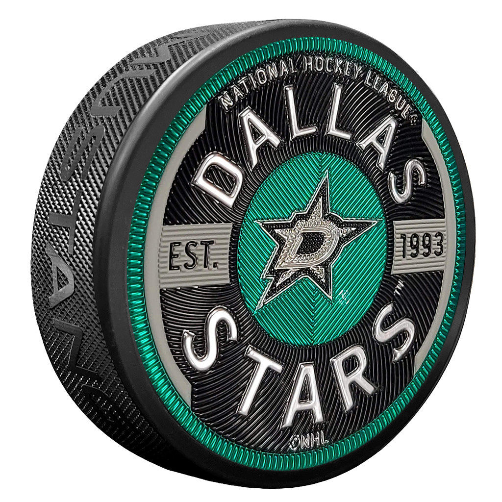 Dallas Stars Stanley Cup Dynasty Puck Design Trimflexx