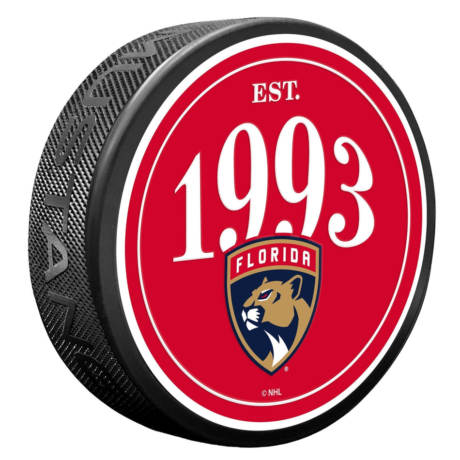 Florida Panthers Puck - Founding Year