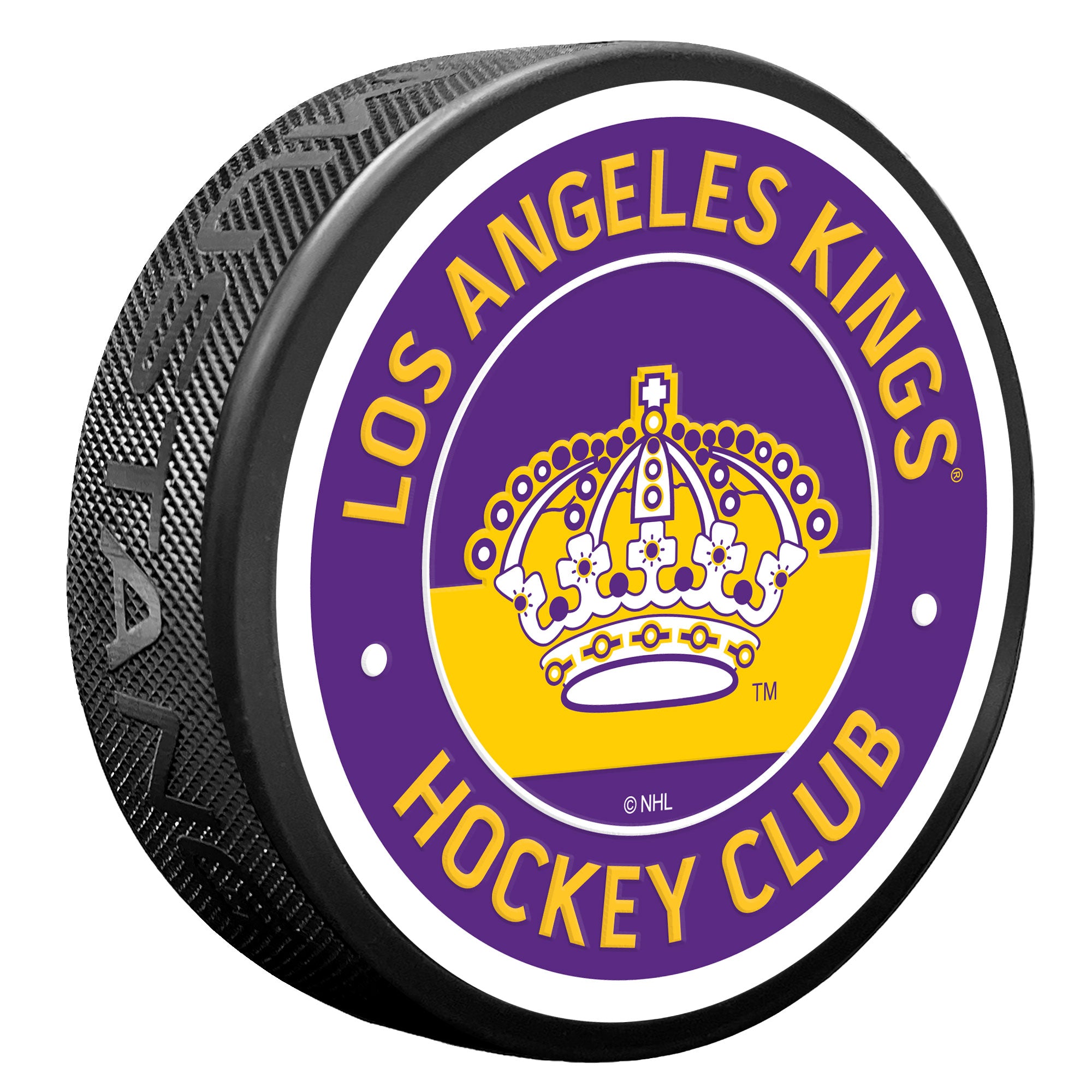 LA Kings Vintage Logo Official NHL Game Puck