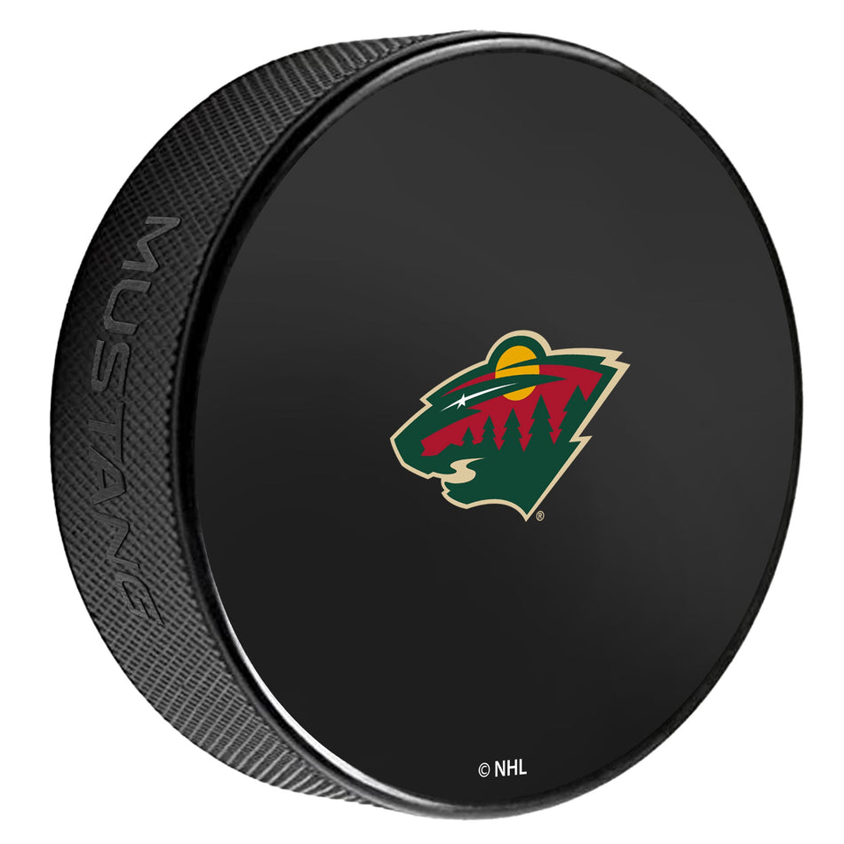 Minnesota Wild Puck | Printed Autograph