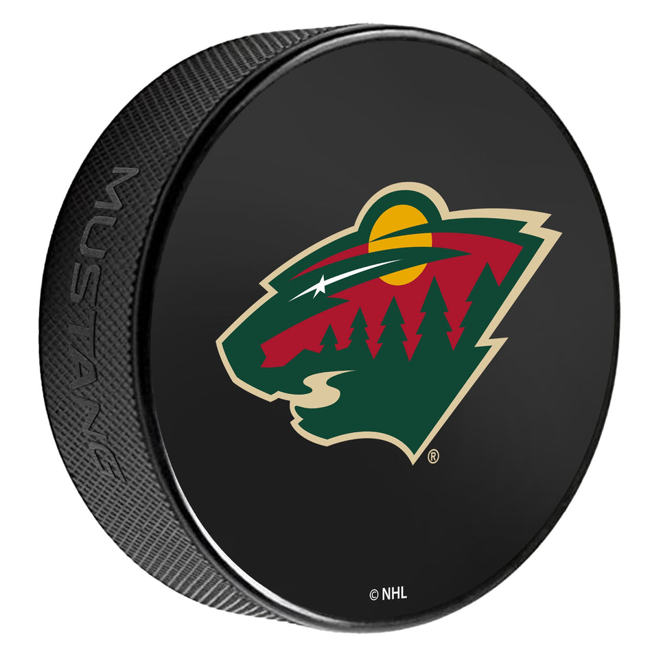 Minnesota Wild Puck | Printed Primary Logo