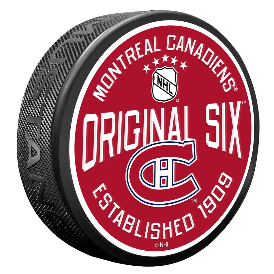 Original Six Montreal Canadiens Puck