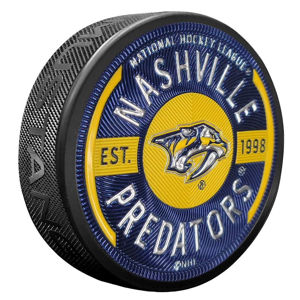Nashville Predators Gear Hockey Puck