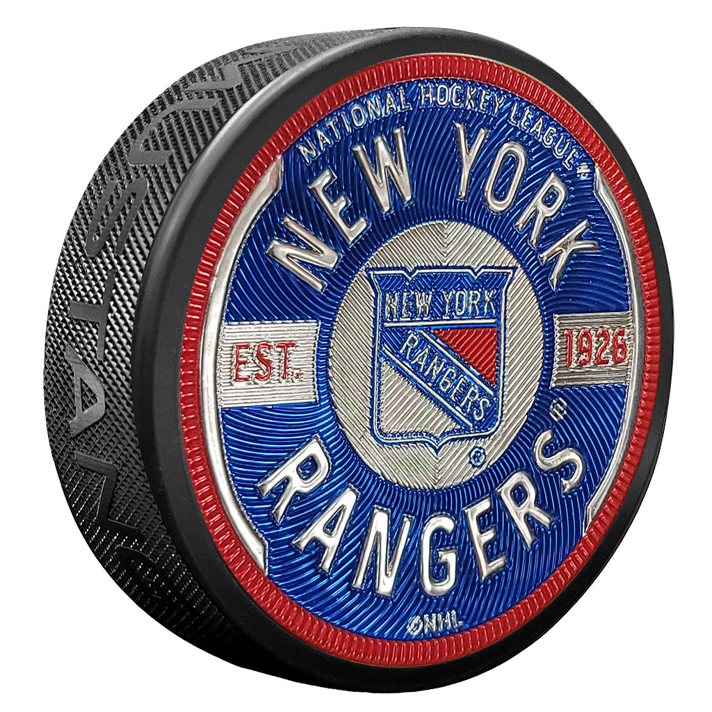 New York Rangers Gear Hockey Puck