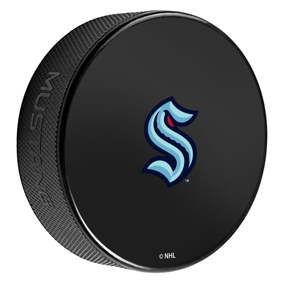 Seattle Kraken Puck | Printed Autograph