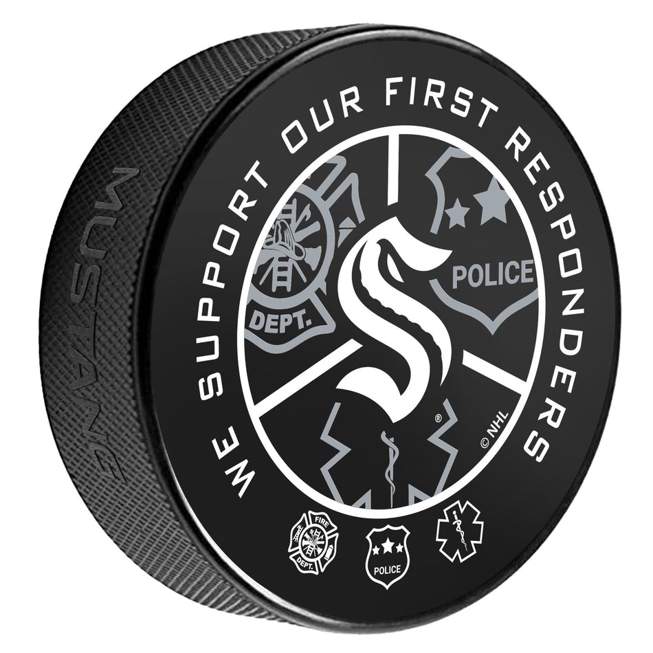 Seattle Kraken Puck | Printed First Responders