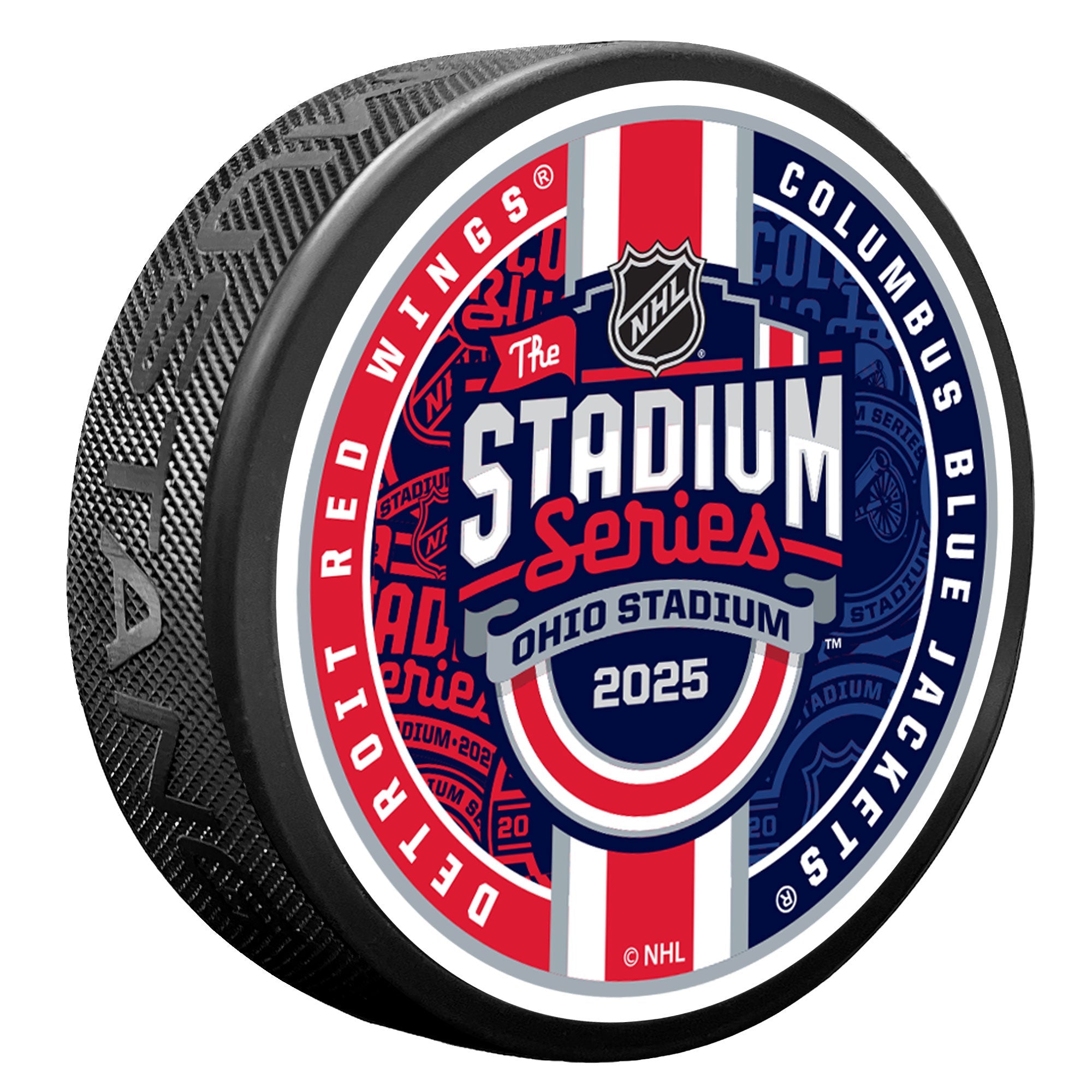 2025 Stadium Series Event Puck Hockey Hall of Fame