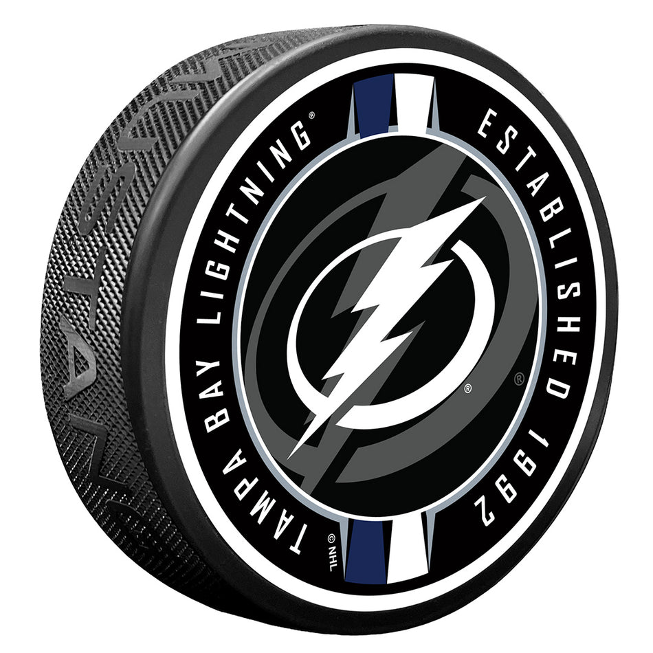 Tampa Bay Lightning Puck - Ribbon