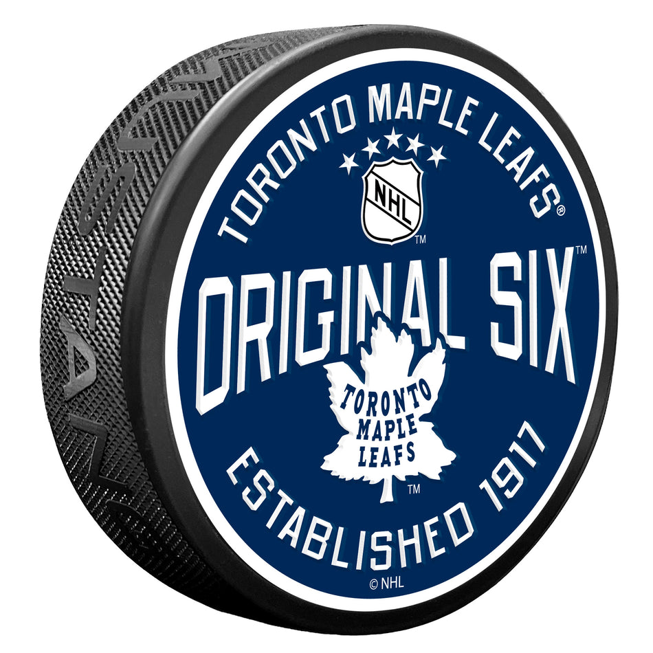 Original Six Toronto Maple Leafs Puck