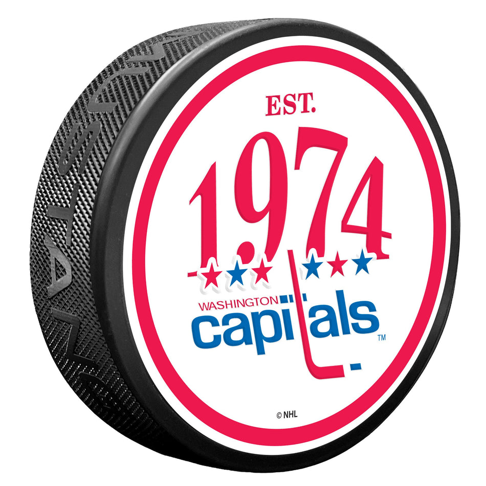 Washington Capitals Puck - Founding Year