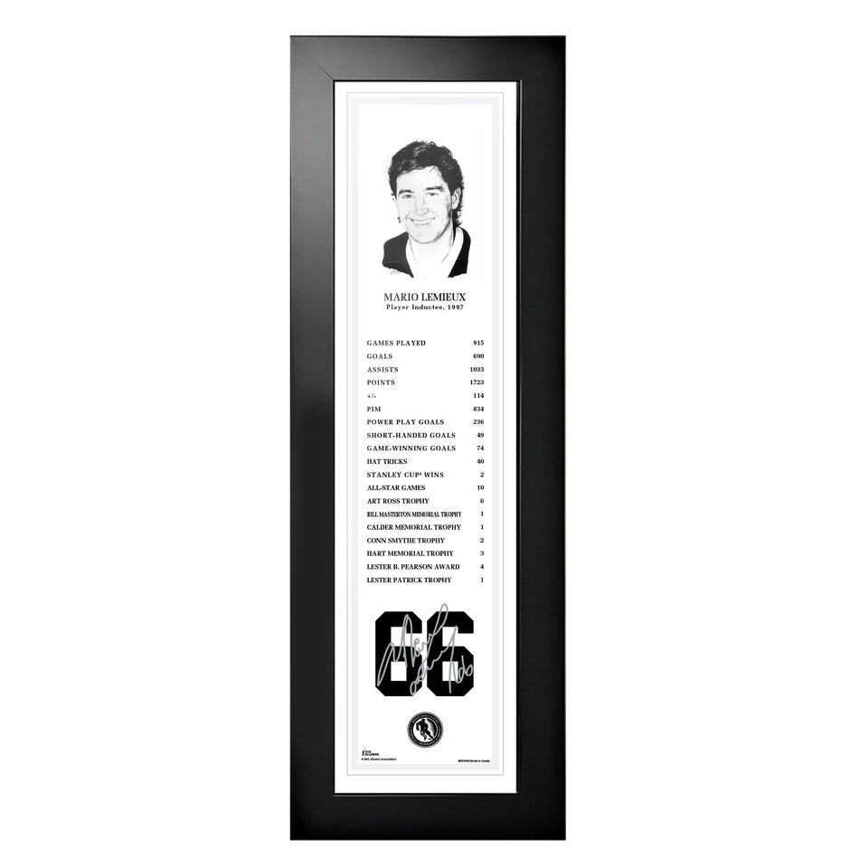 NHL Legends | 6" x 22" Frame | 1997 Mario Lemieux