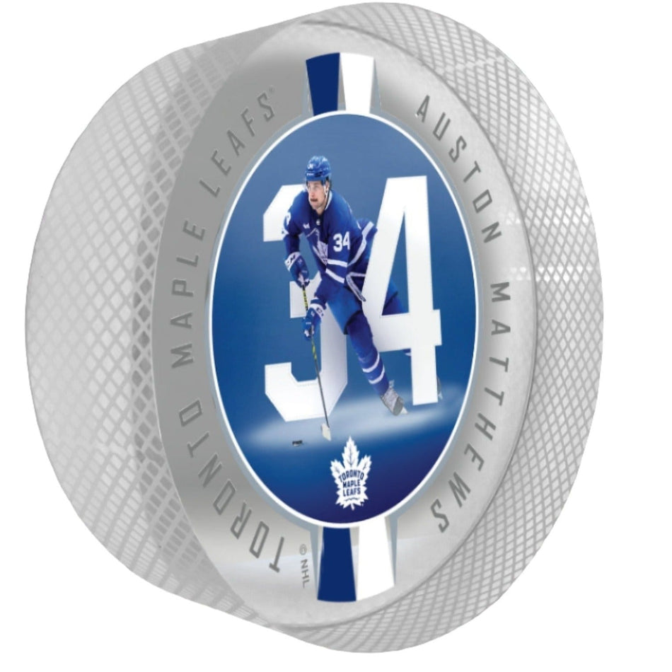 Auston Matthews Puck | Crystal Breakout