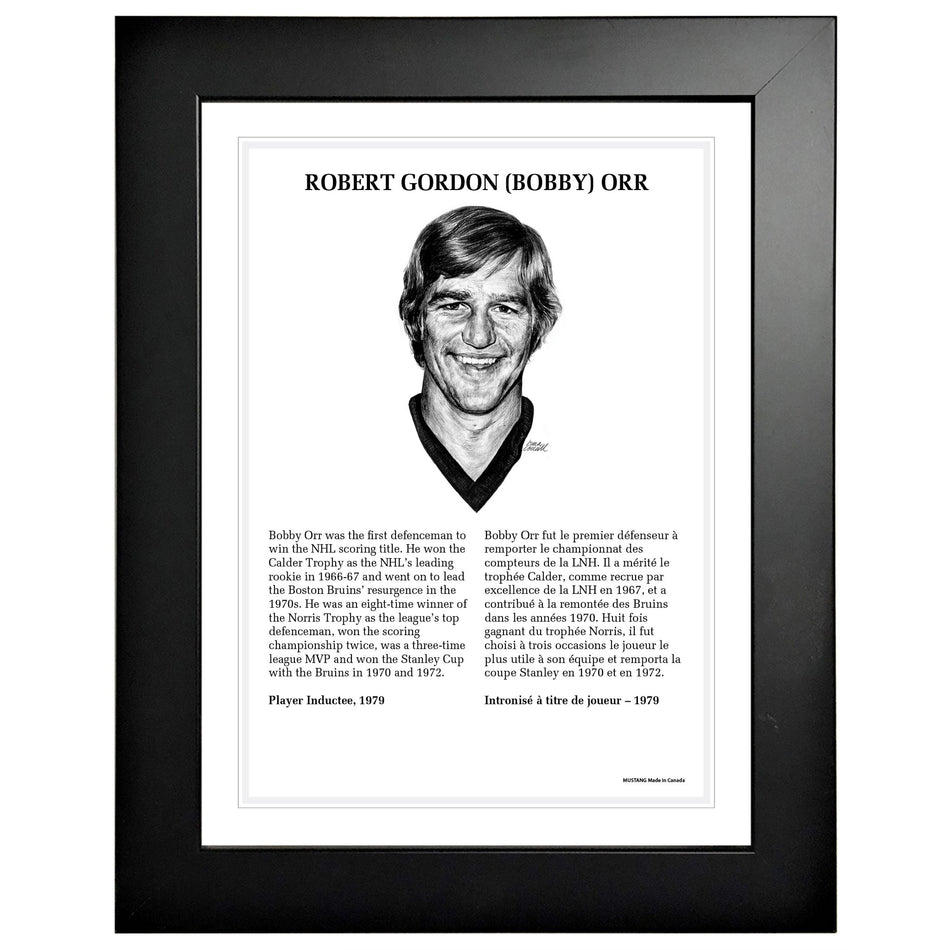 NHL Legends | 12" x 16" Frame | 1979 Bobby Orr