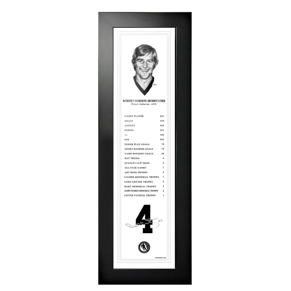 NHL Legends | 6" x 22" Frame | 1979 Bobby Orr