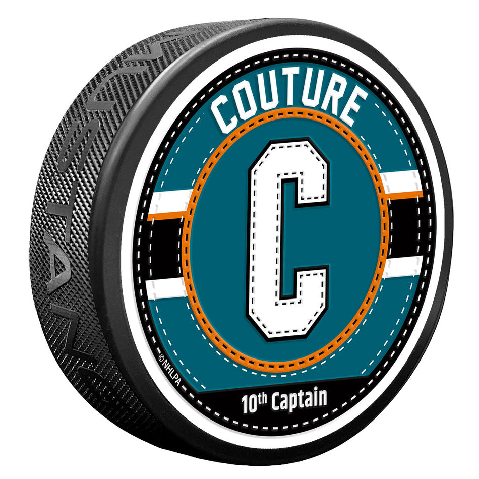 Logan Couture Puck - Captain Jersey Stitch
