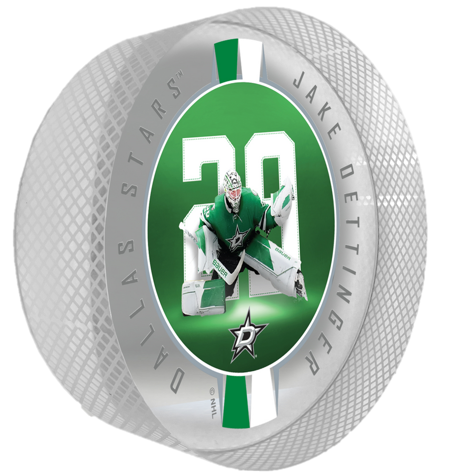 Jake Oettinger Puck | Crystal Breakout
