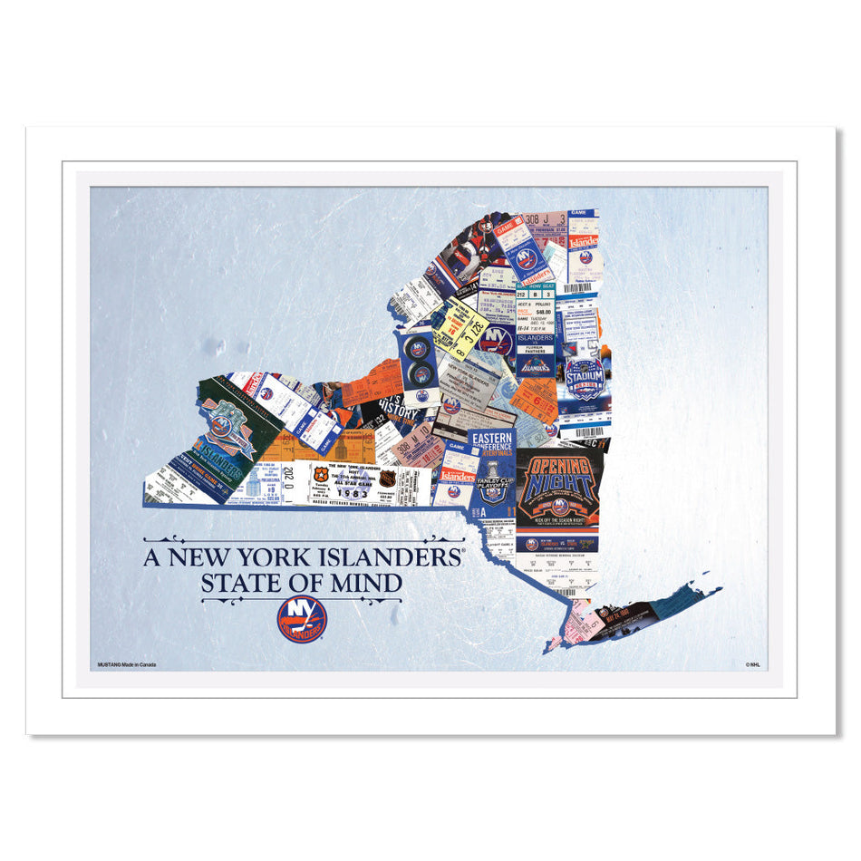 New York Islanders 12x16 State of Mind Print