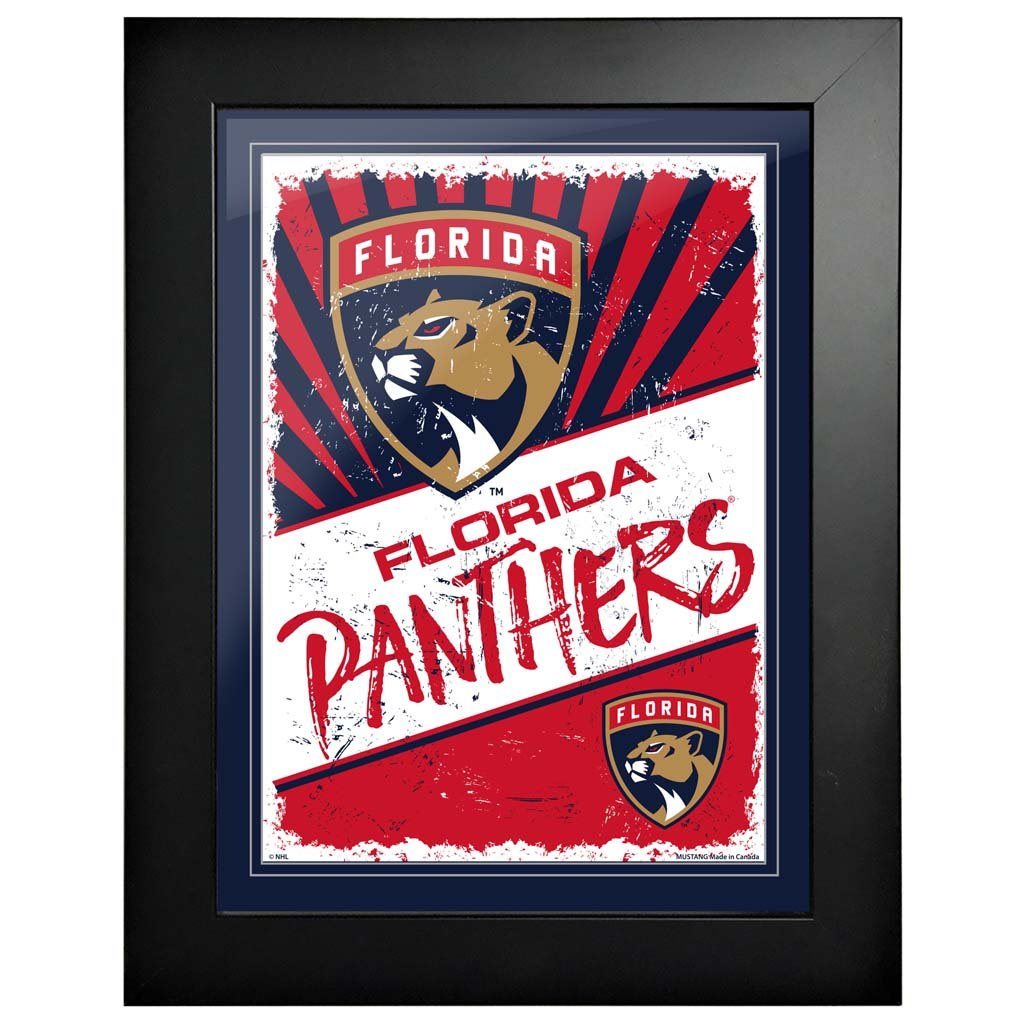 Florida Panthers 12 x 16 Classic Framed Artwork – Hockey Hall of Fame