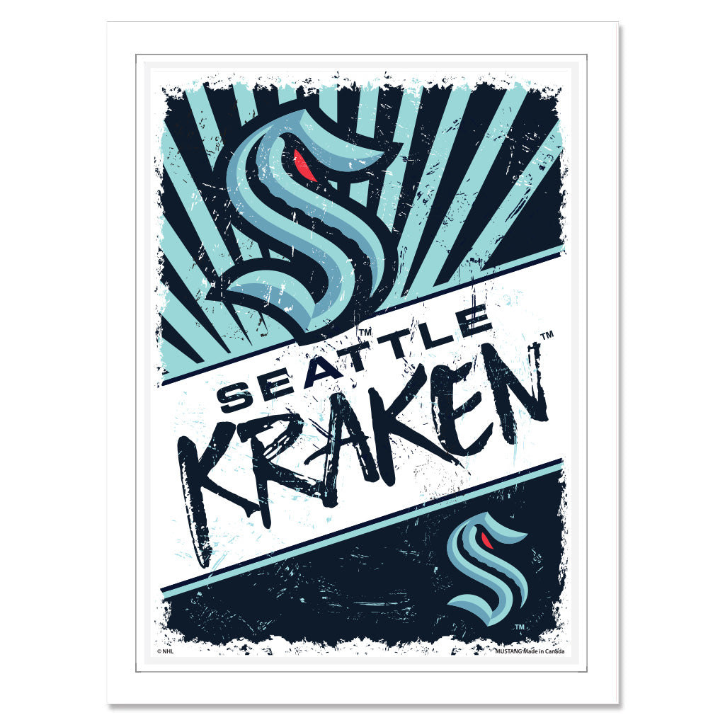 Seattle Kraken 12x16 Classic Print Hockey Hall of Fame