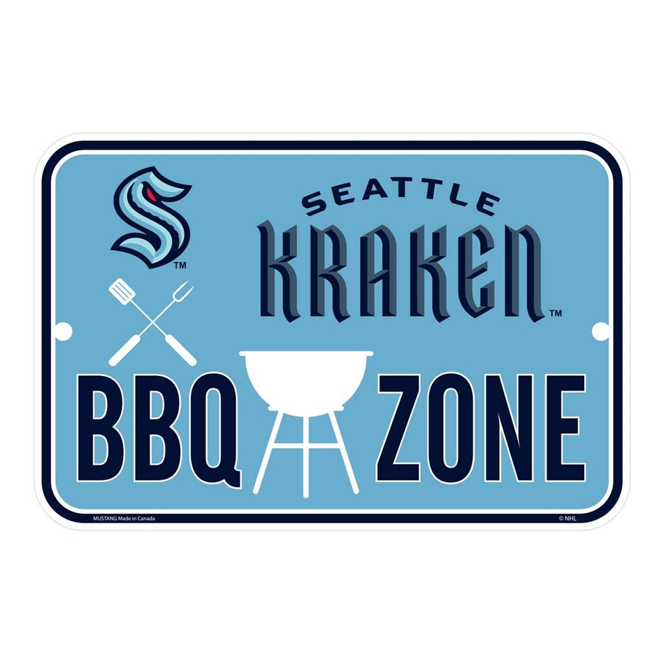 Seattle Kraken Sign - 10" x 15" BBQ Zone