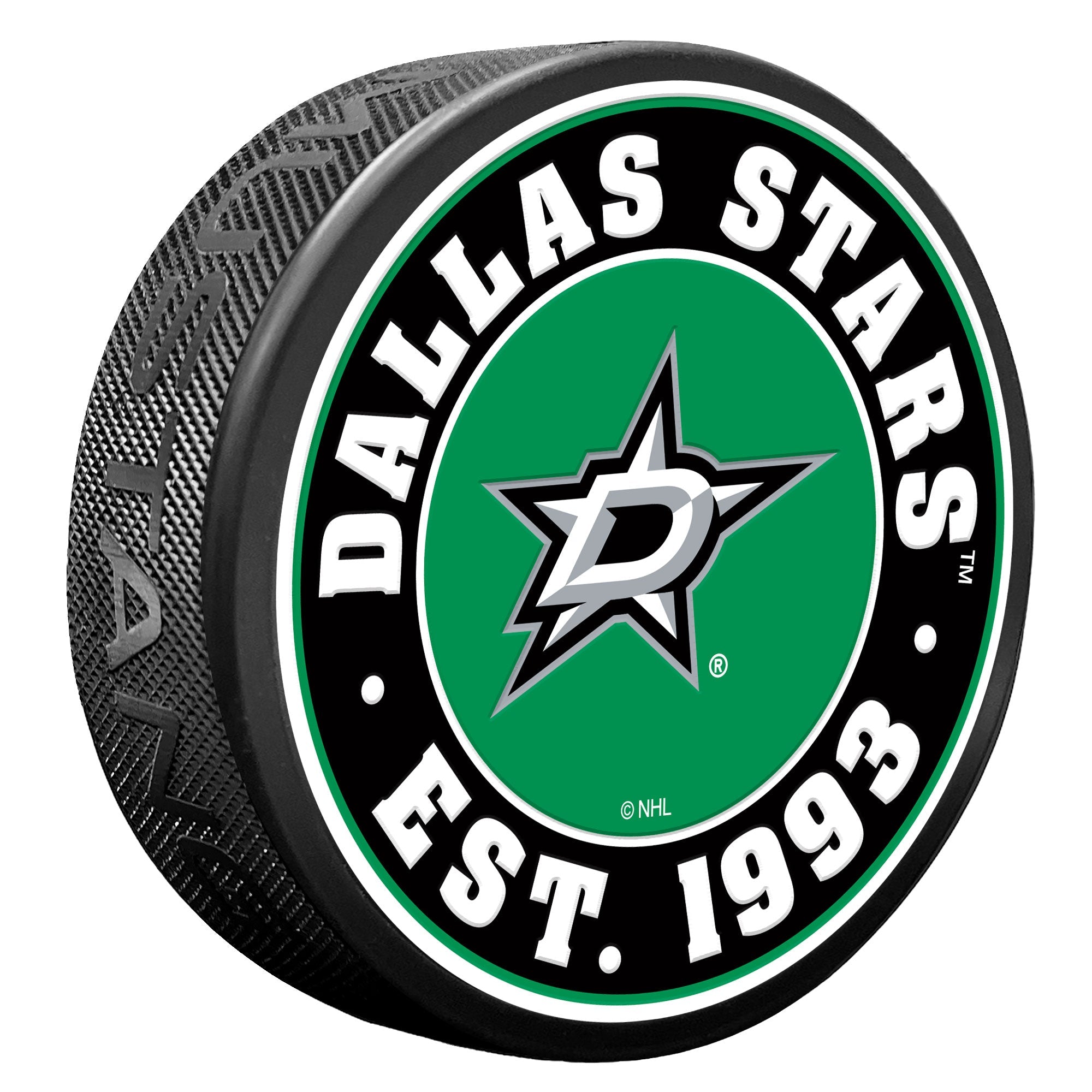 Dallas Stars #1 Dad Textured Puck – Hockey Hall of Fame