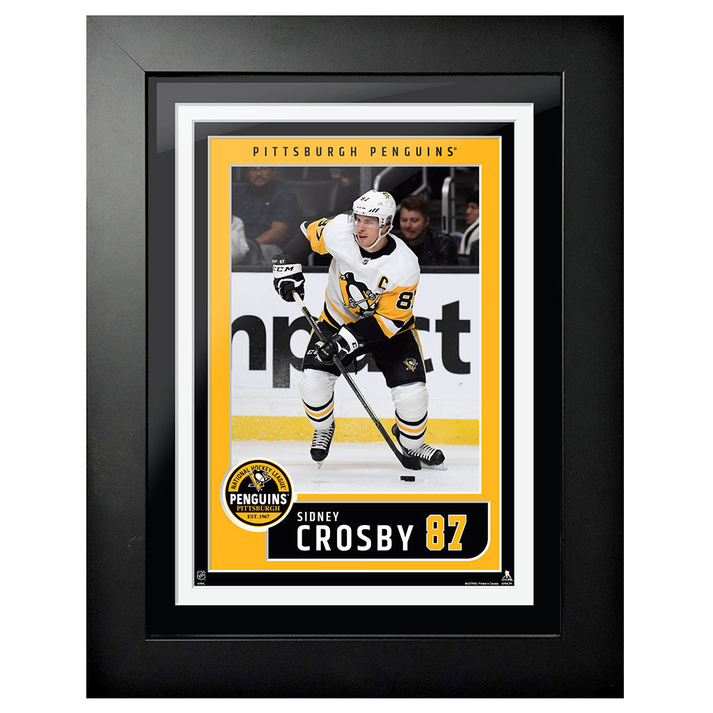 Frame Of Mind - Custom jersey framing mastery of a Sidney Crosby signed  Pittsburgh Penguins hockey jersey, here at Frame Of Mind!