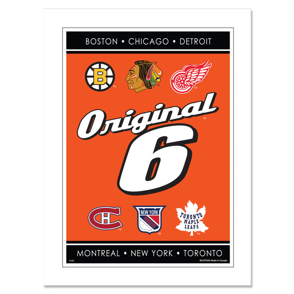 Original 6-12x16 Print -Script