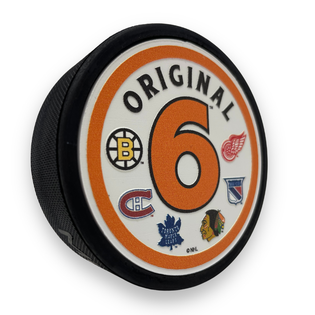 Rounded Puck ROUND Textured Hockey Puck - Original 6 – Hockey Hall of Fame