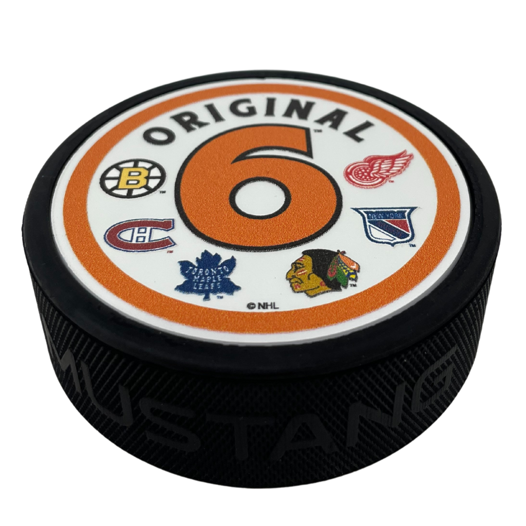 Rounded Puck ROUND Textured Hockey Puck - Original 6 – Hockey Hall of Fame
