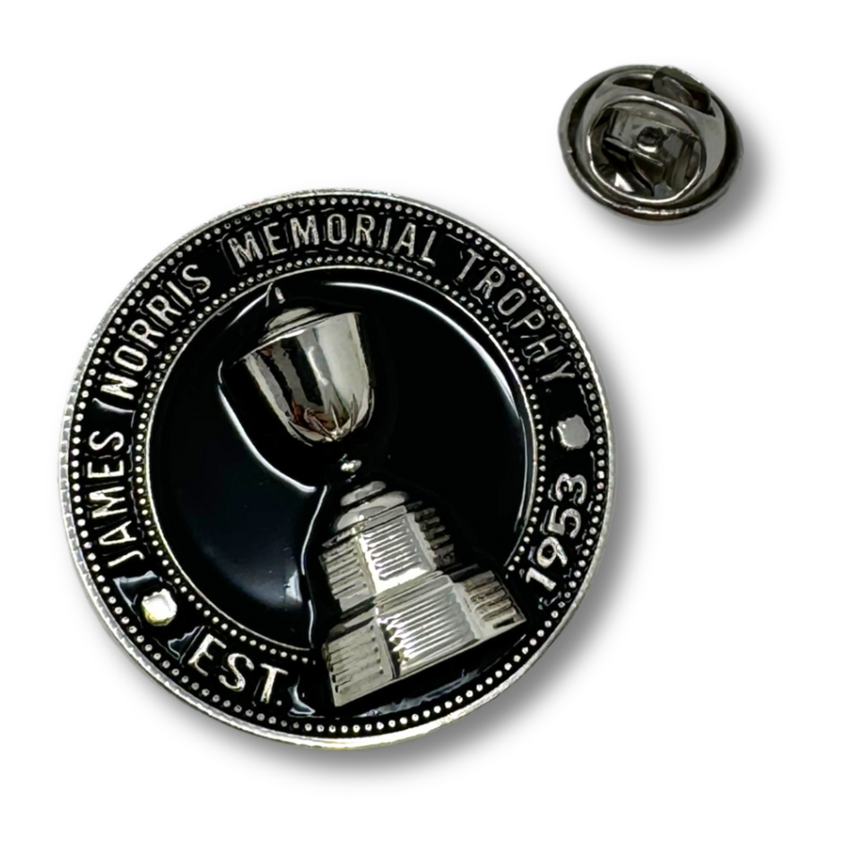 James Norris Memorial Trophy Pin | 3D Silver Medallion