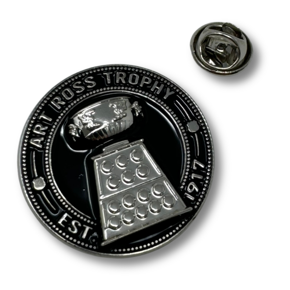 Art Ross Trophy Pin | 3D Silver Medallion