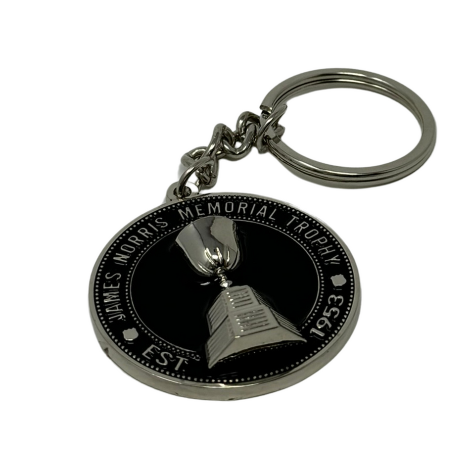 James Norris Memorial Trophy Keychain | 3D Silver Medallion