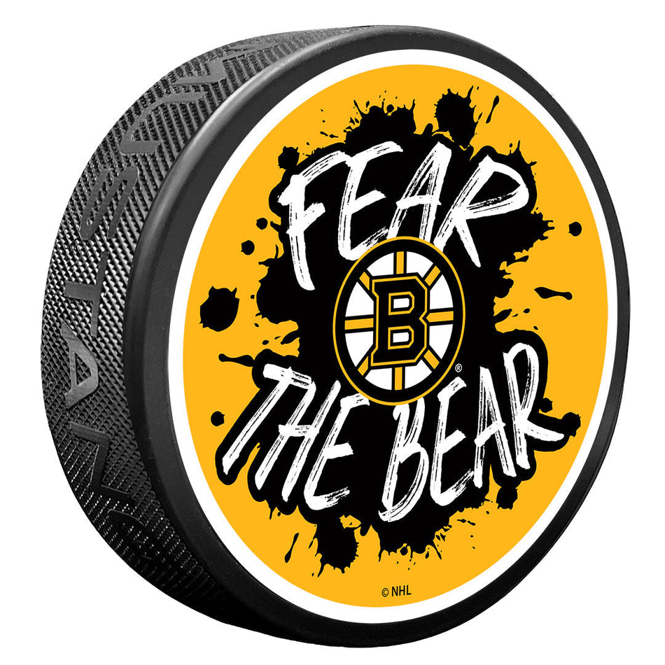 Boston Bruins Puck | Slogan