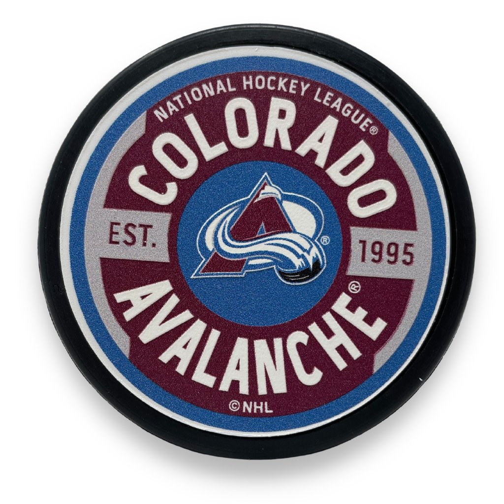 Colorado Avalanche Puck Gear Design HHOF – Hockey Hall of Fame